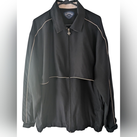Callaway Other - Callaway Men's Black Windbreaker Jacket